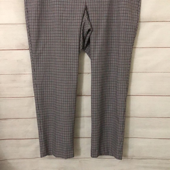 Ann Taylor Factory Plaid Pants Size 16 - Picture 2 of 5
